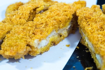 Japanese style fried pork