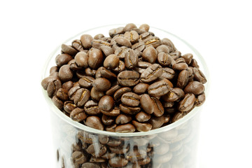 Roasted coffee beans