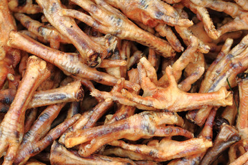 chicken claw texture