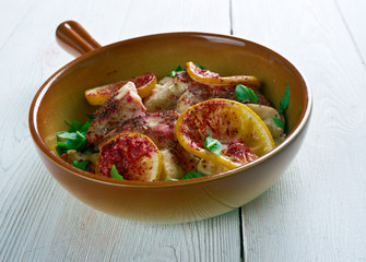 Sumac Chicken .Persian cuisine