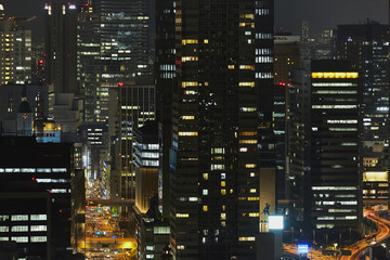 都会の夜景