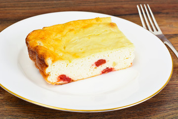 Delicious Baked Cottage Cheese Casserole