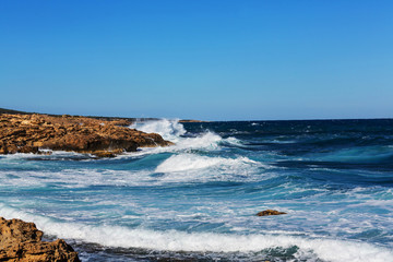 Fototapeta na wymiar Cyprus coast