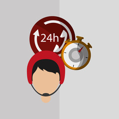 colorful delivery design, vector illustration