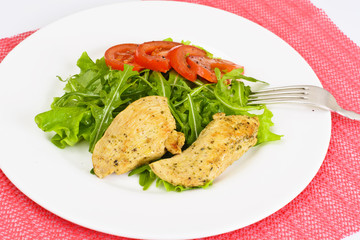 Breaded Chicken Fillet with Herbs