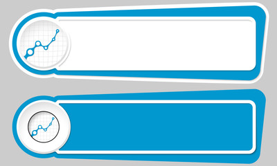 Abstract buttons for your text and graph