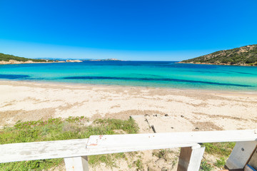 Cala Battistoni on a clear day, Sardinia
