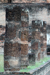 Old temple in Sukhothai Historical Park.