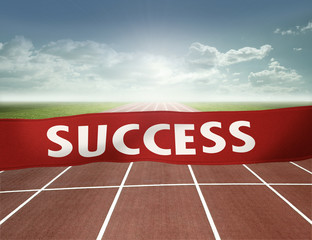 finish line to success
