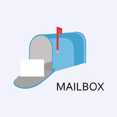 Mailbox vector icon