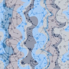 Abstract seamless pattern. Vector illustration