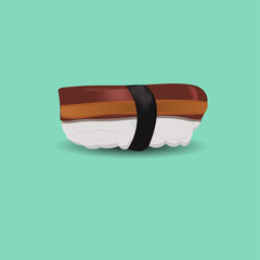 Anago sushi the Japanese food