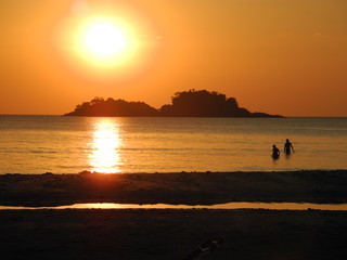 Thailand Koh Chang Sonnenuntergang