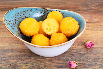 Sweet Cheese Balls Donuts