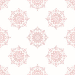 Seamless vector ornament. Modern geometric pattern with repeating elements