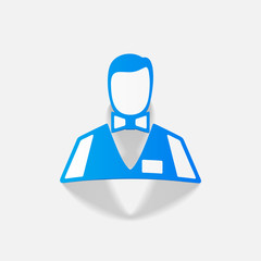 realistic design element: dealer casino