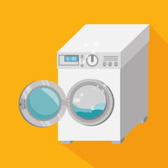 laundry service  concept  design 