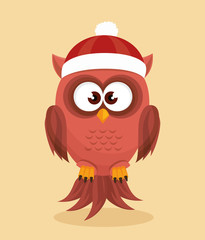 Owl character design 