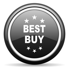 best buy black circle glossy web icon