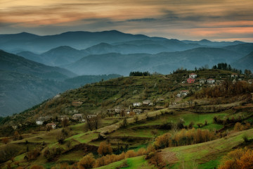 Spring in Bashevo village, Eastern Rhodopes, Bulgaria