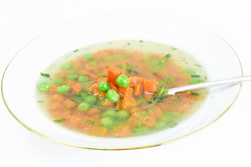 Vegetable Soup, Chicken Diet Bouillon