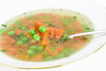 Vegetable Soup, Chicken Diet Bouillon