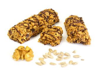 Cereal Bars, Muesli, Fitness, Nuts, Seeds