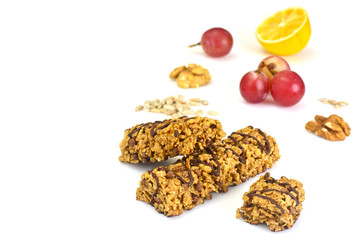 Cereal Bars, Muesli, Fitness, Nuts, Seeds