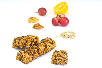 Cereal Bars, Muesli, Fitness, Nuts, Seeds