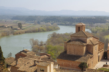 Miravet village in Catalunya, Spain