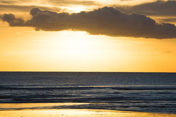 Fototapeta na wymiar Kuta Beach sunset