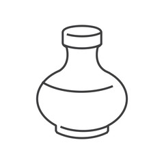 line icons icon Medical Pharmacist, medicine bottles