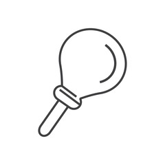 line icons Pharmacist, Medicine drops for a nose icon