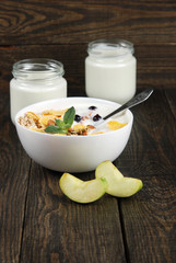 Healthy dietary breakfast