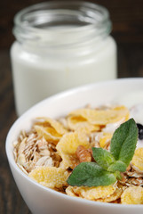 Healthy dietary breakfast