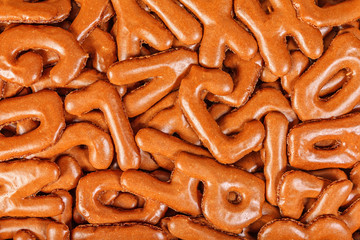 Alphabet cookies