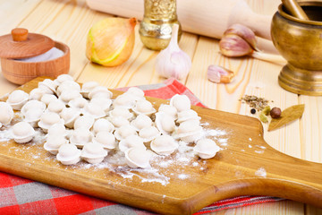 Homemade Dumplings, Russian Pelmeni