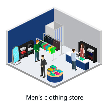 men's clothing store