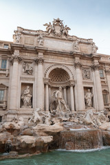 Fototapeta na wymiar Trevi fountain - Rome Italy