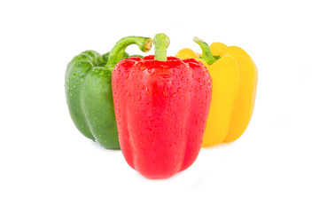 Bell pepper three colors