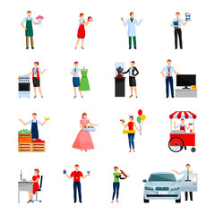 Sellers Decorative Icons Set