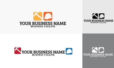 building vector logo