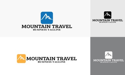 mountain vector logo