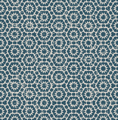 Seamless worn out antique background 216_polygon geometry flower lace