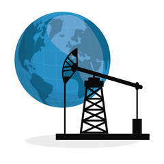 Flat illustration about Oil price, petroleum and gas concepts