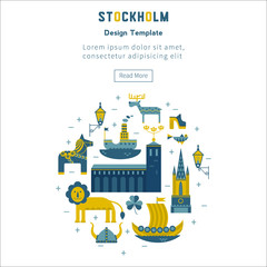 Stockholm set elements in the form of a circle