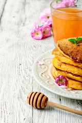 fritter with pumpkin