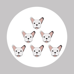  french bulldog design, pet and animal concept 
