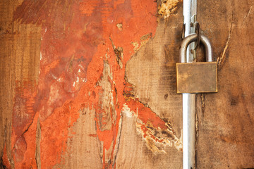 Master key on the door