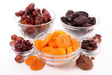 assorted dried fruit